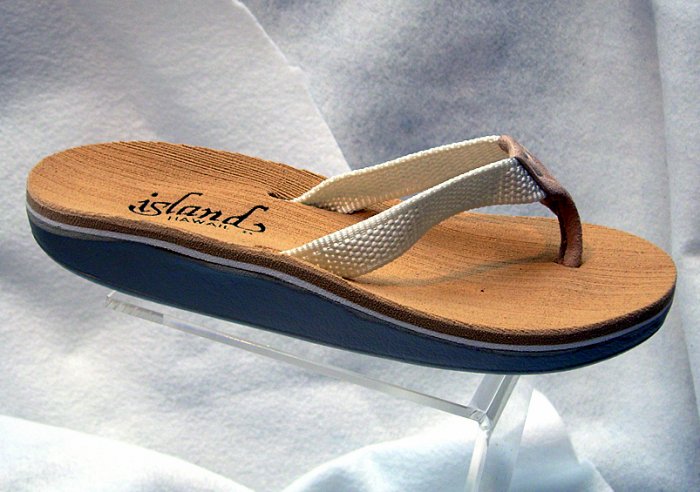 Island Slipper Women's DX111 Sandal - WHITE