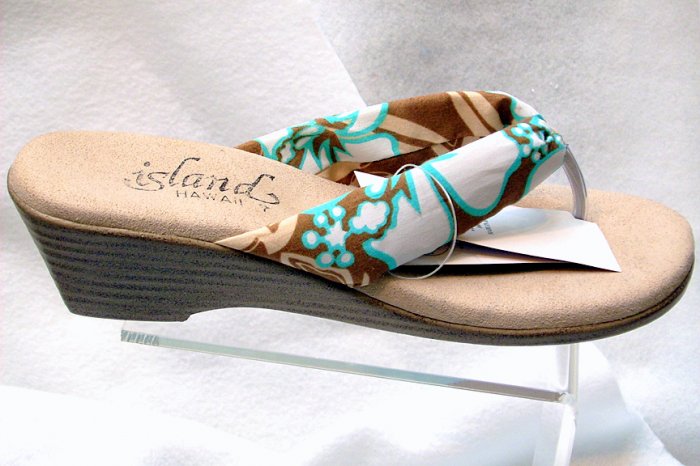 Island Slipper Women's T383 Sandal - TROPICAL BROWN