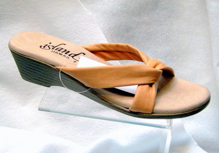 Island Slipper Women's TLANA Sandal - TAN