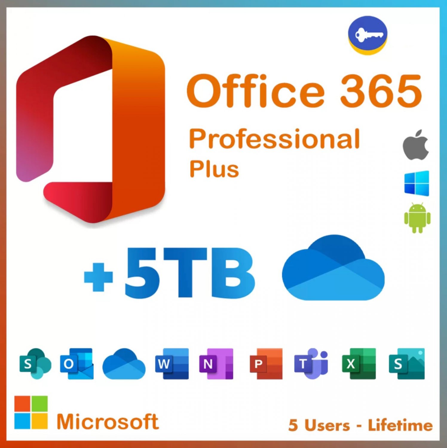 Microsoft Office Professional Plus Lifetime Account