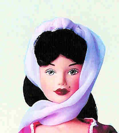 DOLL FASHIONS 2 HAREM / GENIE 1 aqua, 1 purple for 11.5 inch fashion dolls