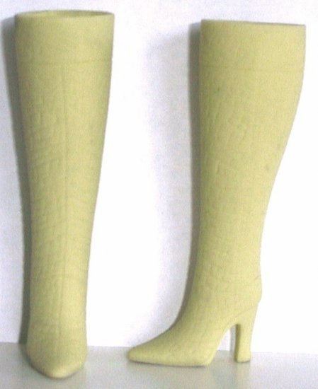 Doll Boots for 11.5 to 12 Inch dolls PISTACHIO BEIGE Candi