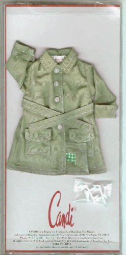 Doll Coat KHAKI TRENCH 11.5 to 12 inch Fashion Dolls CANDI