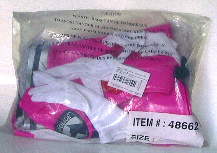 POWER RANGERS Costume Disney Store PINK Med 7/8