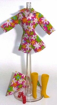 Doll Shortall FLORAL Shoes Boots 11.5 to 12 inch Dolls Candi