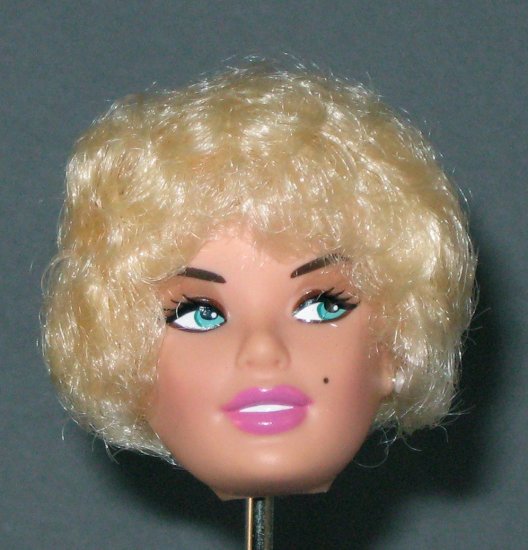 DOLL HEAD Vintage Blonde Bubble Cut 11.5 to 12 INCH fashion dolls Candi