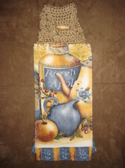 Crochet Top Tea-pot Towel