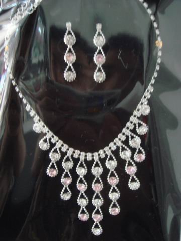 Parure Collana e Orecchini Cerimonia