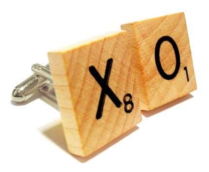 Scrabble Letter Cufflinks