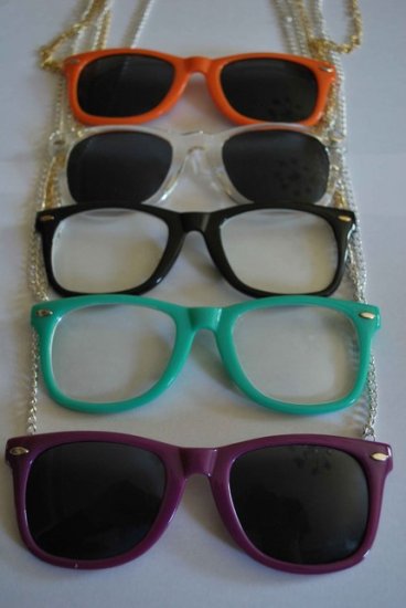 Plastic Eyeglasses Necklace
