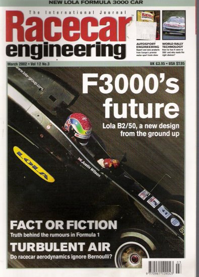 RACECAR ENGINEERING.. The International Journal