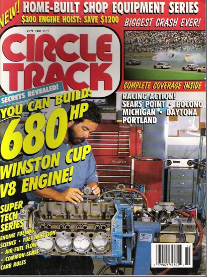 CIRCLE TRACK... OCTOBER 1990 .. CAR MAGAZINE