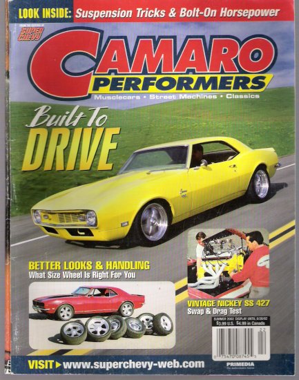 CAMARO PERFORMERS.. SUMMER 2002 ISSUE