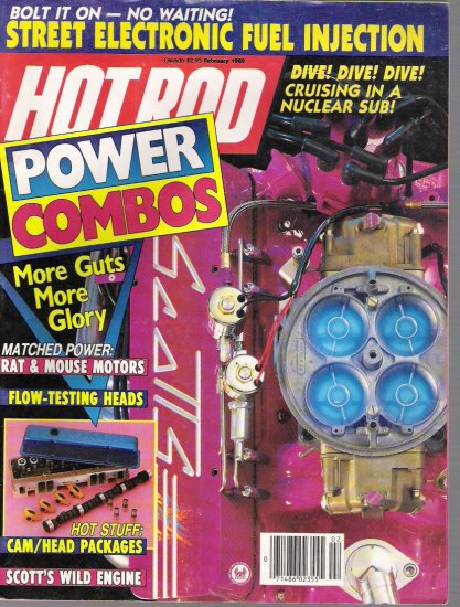 HOT ROD FEBRUARY 1989 back issue