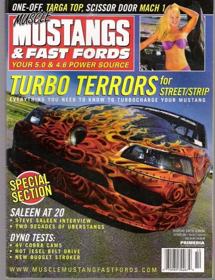MUSTANGS & FAST FORDS... OCTOBER 2004 ISSUE