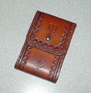 Leather Business Card Holder
