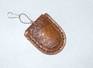 Leather Key Coin Cup
