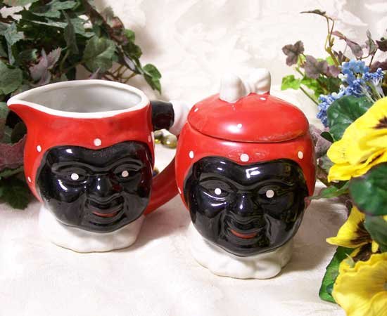 Aunt Jemima Sugar & Creamer Set