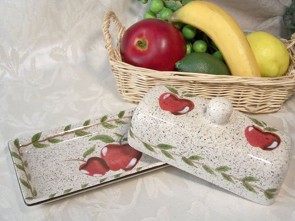 Apple Butter Dish "Country"