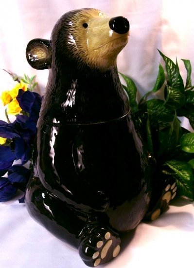 Black Bear Cookie Jar
