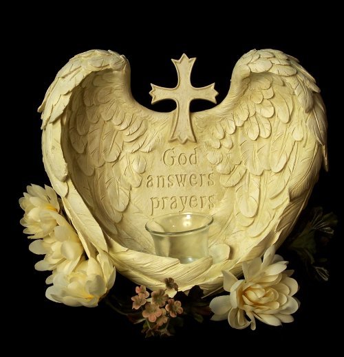 Angel Wing Candle Holder