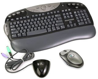 Logitech Cordless Freedom Optical Keyboard & Mouse (OEM)