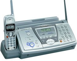 Panasonic KX-FPG377Plain Paper Fax with 2.4 GHz Cordless Phone