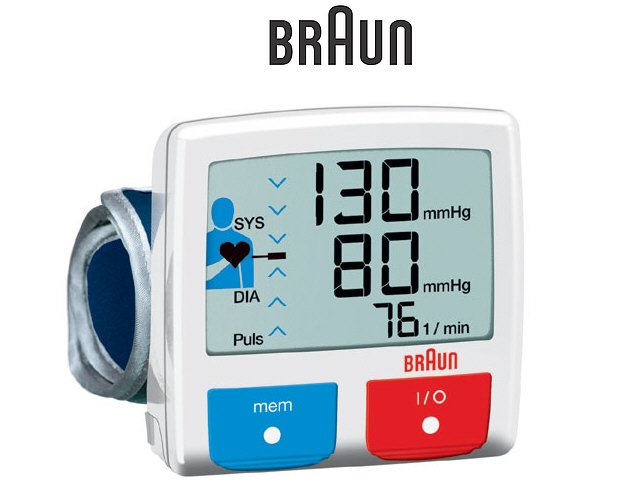 Braun BP2510 Wrist Blood Pressure Monitor