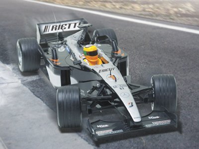 Rietti Radio-Controlled Scale Formula Racing Car