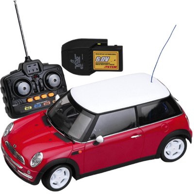 Mini Cooper Red - 27 MHz 1:12 Scale