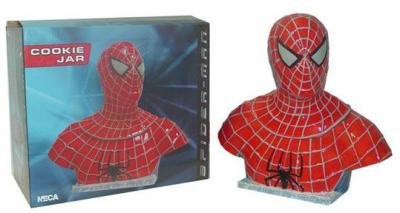 Spiderman Ceramic Cookie Jar