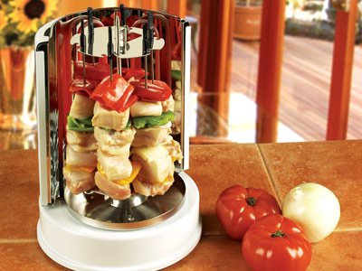 Vertical Kabob Grill