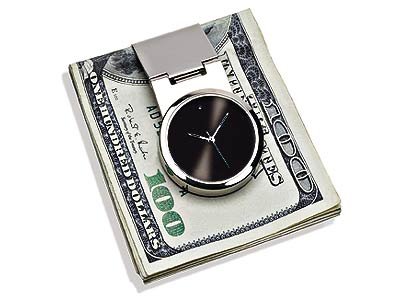 Steinhausen Stylish Silver Time N Money Clip