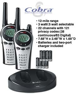 Cobra PR4700-2WXVP Radio Value Pack