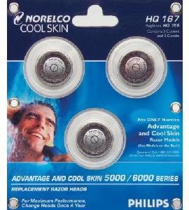 Norelco HQ167 Advantage/Cool Skin Head Set
