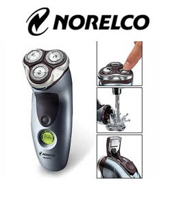 Norelco 7886XL Corded/Cordless Quadra Action Dry Razor Shaver
