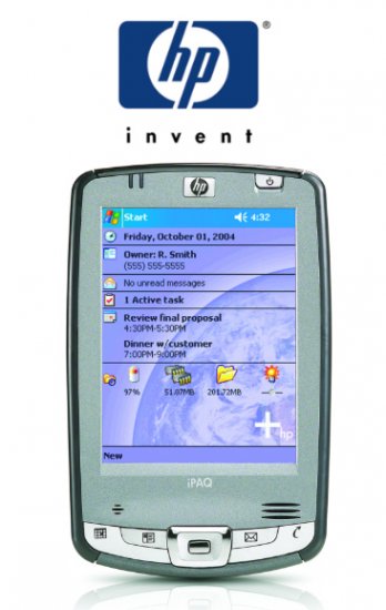 HP iPAQ hx2410 Pocket PC 520MHz, 128MB, SDIO/CompactFlash Card, Pocket PC 2003