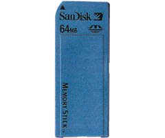 SANDISK SDMS-64R 64MB Memory Stick Media