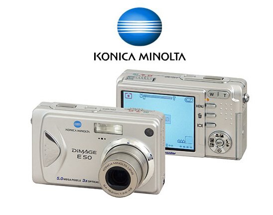 Konica-Minolta Dimage E50 - 5.2 Megapixel, 12x Total Zoom Digital Camera