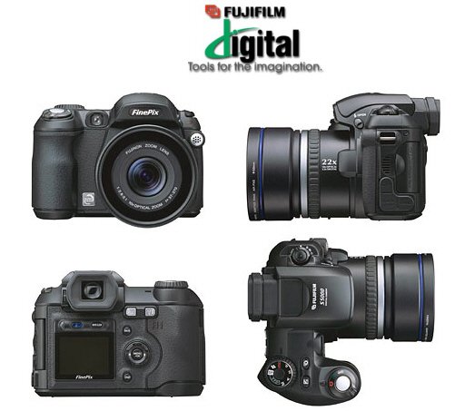 Fuji FinePix S5000 3.1MP Digital Camera w/10x Optical Zoom