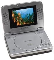 Audiovox D1500A 5" Inch Portable DVD Player with Car Kit