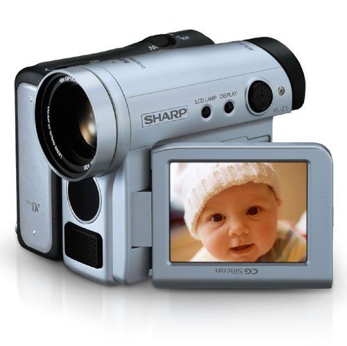 SHARP VL Z1U MiniDV Compact Digital MiniDV VIEWCAM with 500X ZOOM