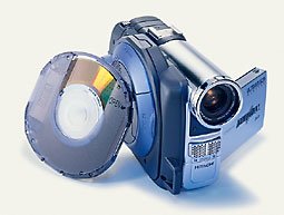 Hitachi DZMV350A MiniDVD Camcorder with 2.5" LCD and Digital Still Capability