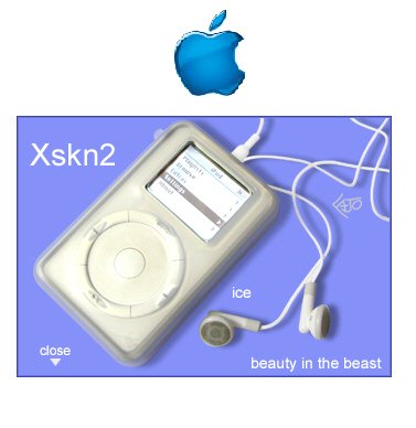 xSkn Ipod Protective Case (Ice)