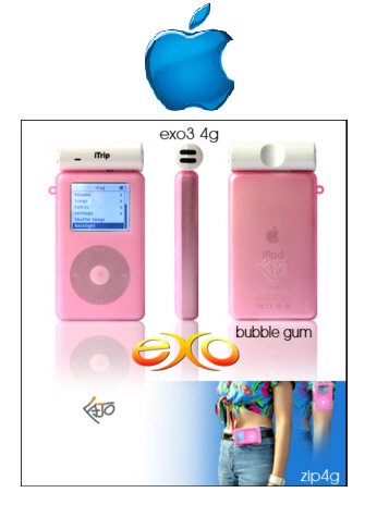 Exo Ipod Mini Case (Bubble Gum)