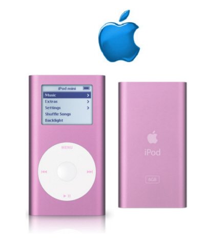 iPod Mini 6GB Pink - 1,500 Songs in Your Pocket