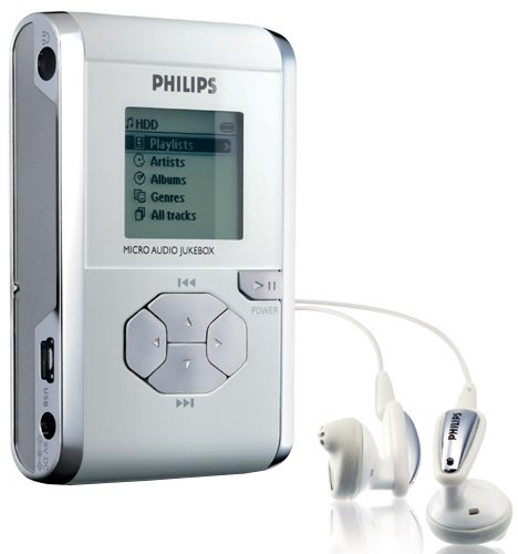 Philips HDD077 Micro Audio Jukebox 2 GB MP3 Player