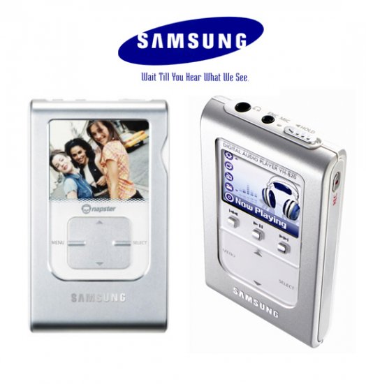 Samsung YH820 5GB Micro HDD Jukebox MP3 Player with Color Display