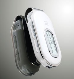 Samsung YP-F1ZW White 1GB Portable MP3 Player