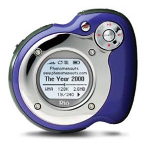 Rio Forge Sport MP3 Player 512MB Memory, USB 2.0, 36+ hours, SD/MMC Slot, FM Tuner/Recorder